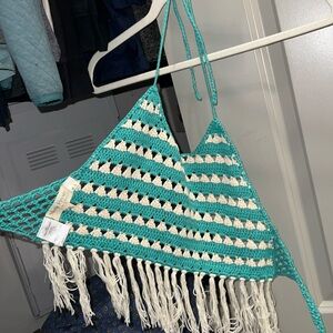 CROCHET CROP TOP